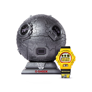 Casio G SHOCK 2022 x "TRANSFORMERS" Back to the 80s Series "BUMBLEBEE" Limited Edition DW-6900BUMP22-9PFT