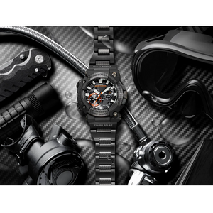 Casio G SHOCK 2021 "FIRST ANALOG FROGMAN" with Composite Band & Carbon Fiber Bezel GWF-A1000XC-1A