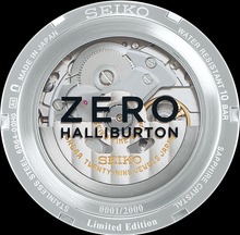Load image into Gallery viewer, Seiko PRESAGE 2022 Sharp Edged GMT Series Zero Halliburton Limited Edition Caliber 6R64 SPB269J1
