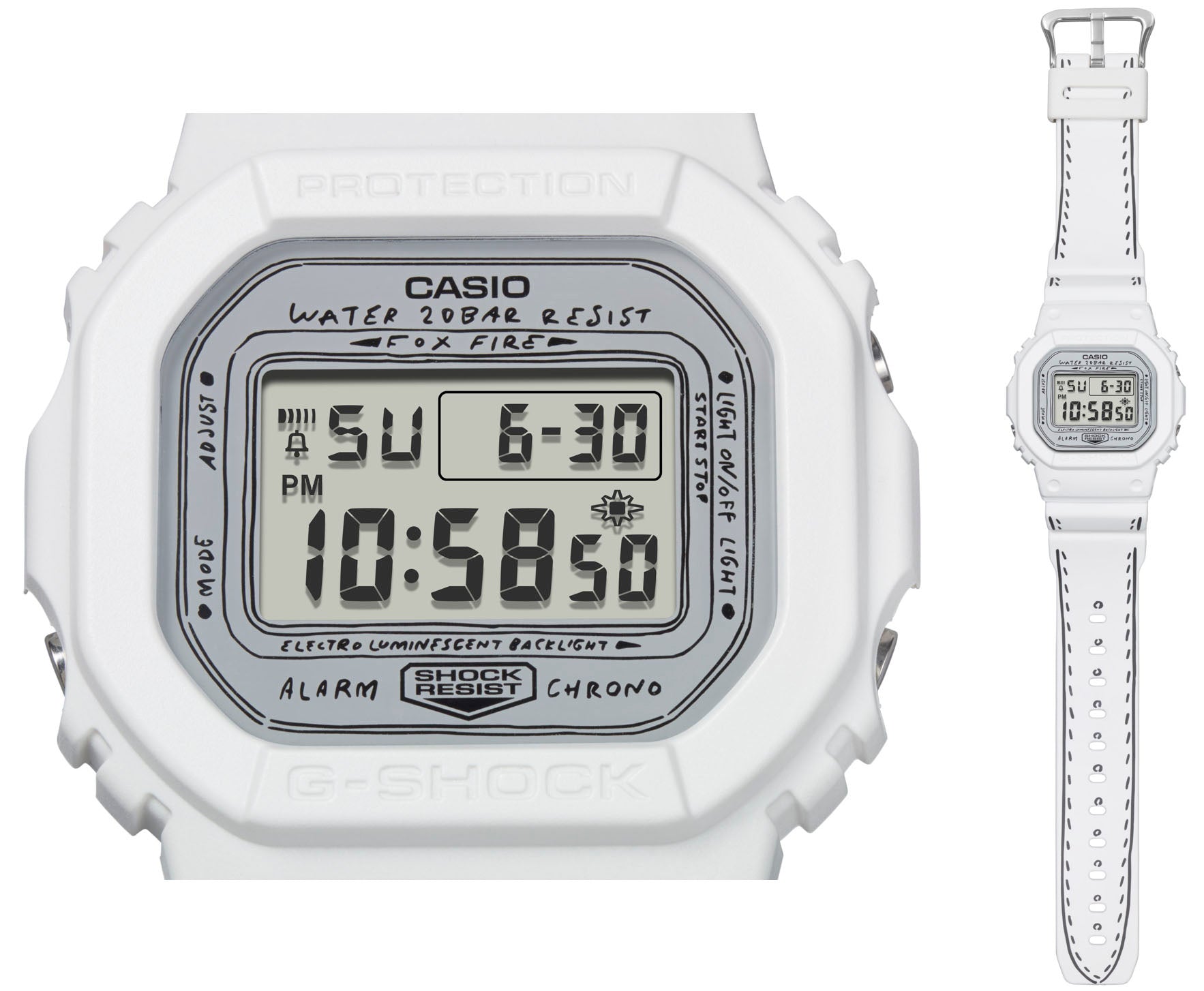 ♪希少・純正・カスタム】CASIO G-shock DW-5600yu 長場雄-