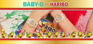 Casio BABY-G 2022 x "HARIBO" Collaboration inspired by gummy bear candy BG-169HRB-7