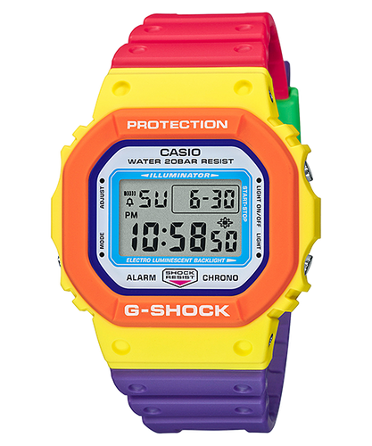 Casio G SHOCK Summer Multi Colour Classic Series DW-5610DN-9