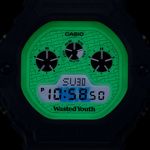 Casio G SHOCK 2022 x "HUMAN MADE VERDY" WASTED YOUTH collaboration DW-5900WY-2
