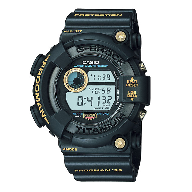 CASIO(カシオ) G-SHOCK FROGMAN フロッグマン 99 黒蛙 腕時計 / DW-8200BU-9T 【007】