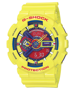G shock 2025 watches yellow