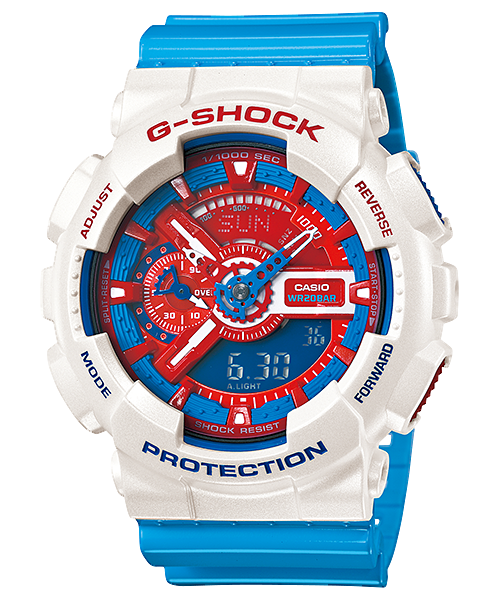 Red white and blue g best sale shock