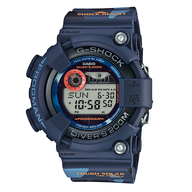 G shock 2025 frogman camouflage