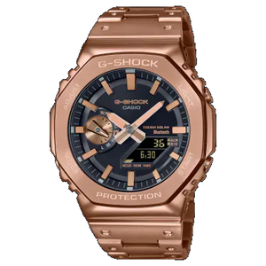 Casio G Shock 2022 Introduces the Full-Metal “Octagonal Bezel” GM-B2100GD-5A (Steel with Rose gold coating)