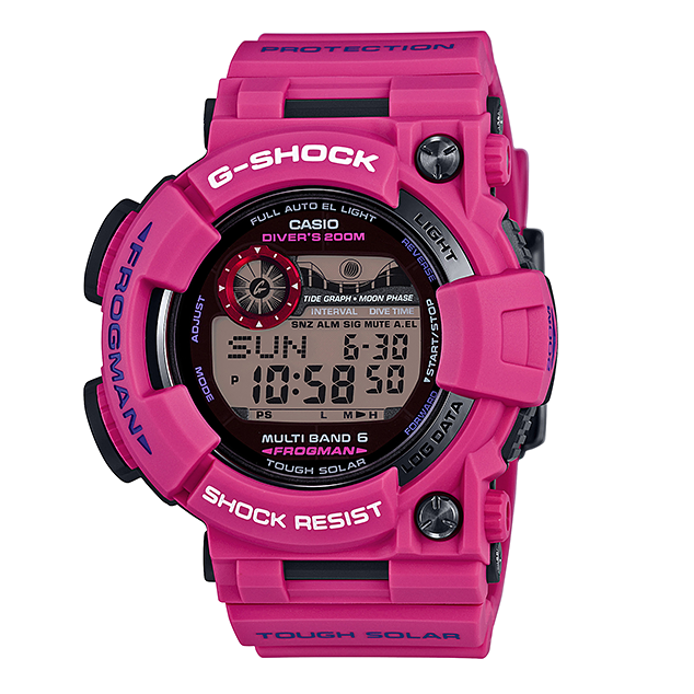 Pink g shock sales mens