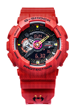 Load image into Gallery viewer, Casio G Shock 2020 CN Exclusive x &quot;FIVE TIGER GENERALS&quot; Fire Series &quot;HUANG ZHONG&quot; GA-110SGH (Special Helmet Box)