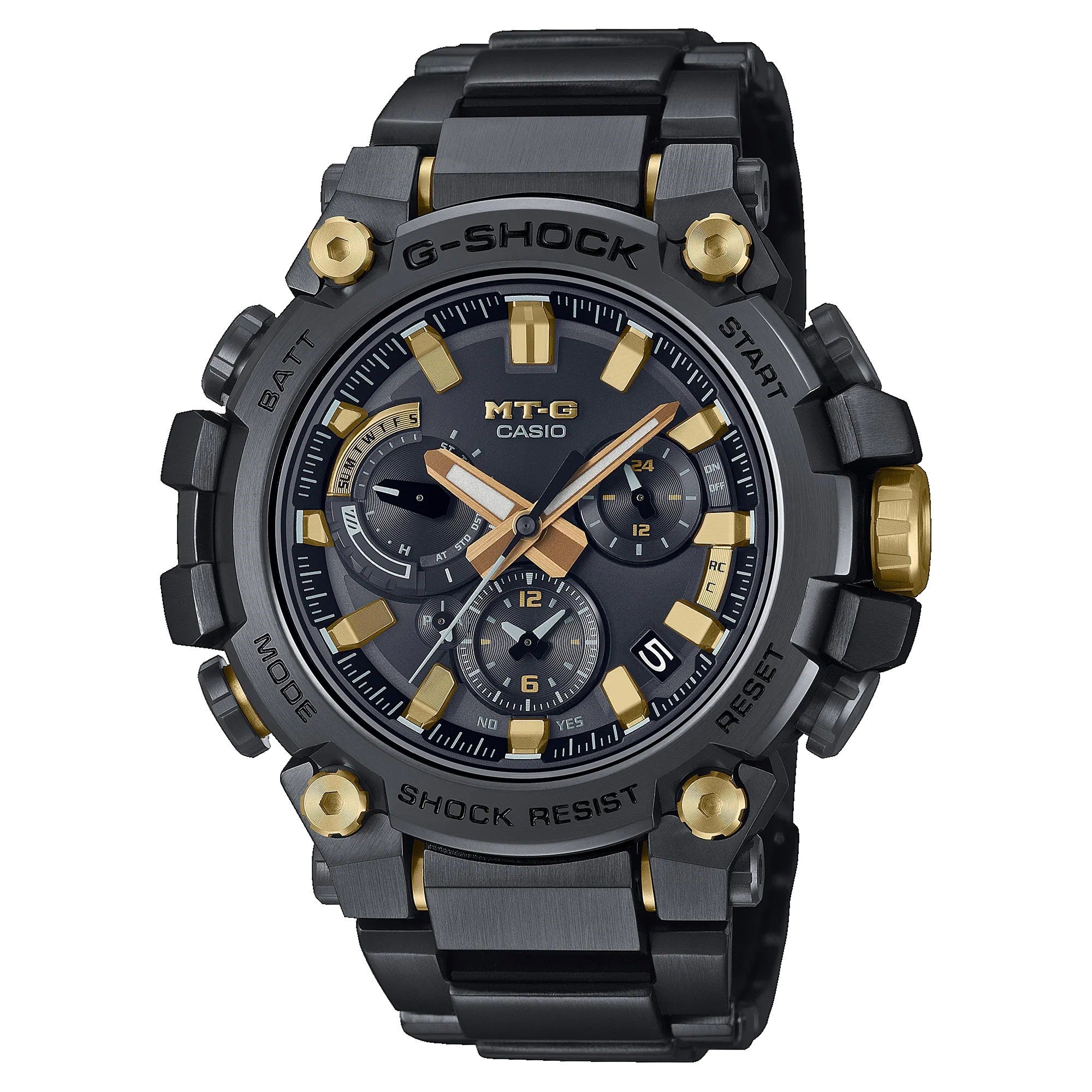 Casio G Shock 2022 Metal Twisted G Shock (MTG) Composite and soft