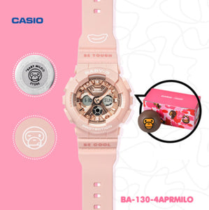 Casio Baby-G x BABY MILO® STORE by A Bathing Ape BA-130RG-4APRMILO