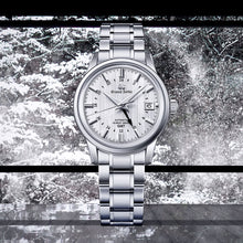 Load image into Gallery viewer, Grand Seiko Elegance Collection Yuki Gesho – ‘Snow Covered Scenery’ Hi-Beat 36000 GMT Caliber 9S86 SBGJ271
