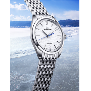 Grand Seiko Elegance Collection White Omiwatari – God’s Footsteps Spring Drive Caliber 9R31 SBGY013