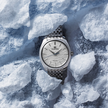 Load image into Gallery viewer, Grand Seiko Elegance Collection White Omiwatari – God’s Footsteps Spring Drive Caliber 9R31 SBGY013
