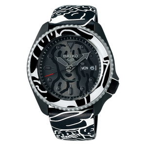 Seiko 2021 x Japanese visual artist "AUTO MOAI" Seiko 5 Sport Automatic Watch Boutiques Exclusive SBSA125J1