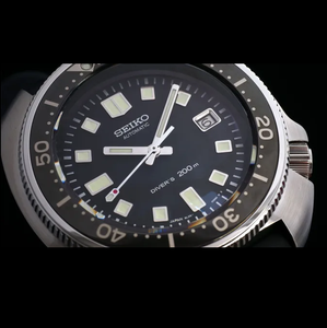 Seiko PROSPEX 2019 Turtle Limited Edition 6105 Re-Creation Diver's Watch Caliber 8L35 SLA033J1