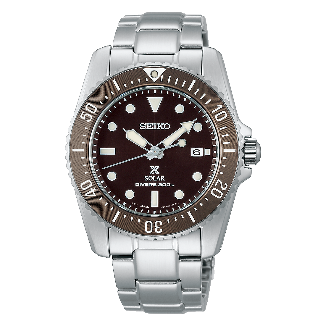時計 SEIKO SOLAR DIVER'S 200m Seiko PROSPEX 2021 Compact Solar Scuba Diver Watch Caliber V147
