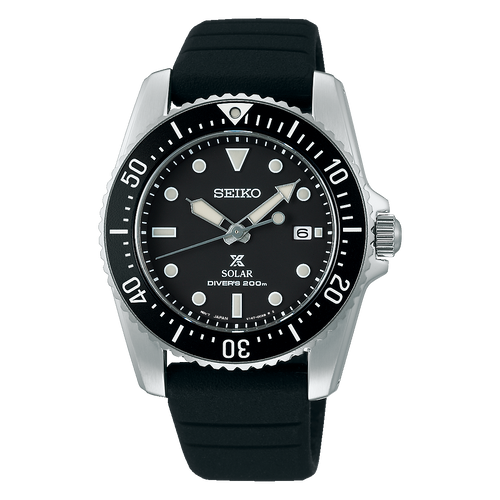 Seiko PROSPEX 2021 Compact Solar Scuba Diver Watch Caliber V147 SNE573P1