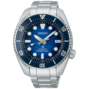 Seiko Prospex 2022 "King Sumo Blue Gradation" Diver's Watch Ceramic Bezel Caliber 6R35 SPB321J1