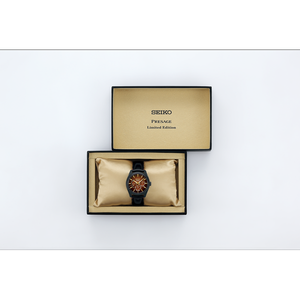 Seiko PRESAGE 2022 “Kabuki” Sharp Edged Series Limited Edition Caliber 6R21 Automatic Watch SPB329J1