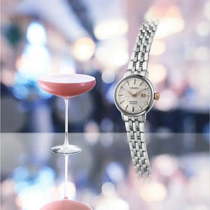 Seiko PRESAGE 2023 Cocktail Time "Clover Club" Diamond Twist Automatic Watch SRE009J1
