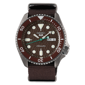 Clearance Sale Seiko 2019 Automatic 5 Series "BROWN" Model SRPD85K1