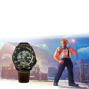 Seiko 2020 x "STREET FIGHTER" "GUILE' Seiko 5 Sport Limited Edition SRPF21K1
