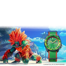 Load image into Gallery viewer, Seiko 2020 x &quot;STREET FIGHTER&quot; &quot;BLANKA&#39; Seiko 5 Sport Limited Edition SRPF23K1
