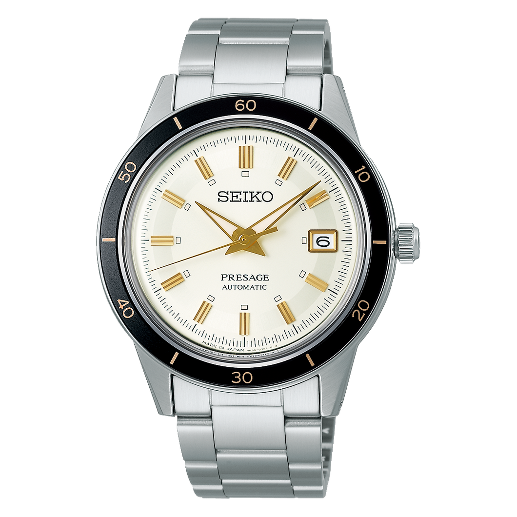 Seiko 2021 PRESAGE 1960 s Style Collection Caliber 4R35 Automatic Watc ELITE TIMEPIECEHK HONG KONG