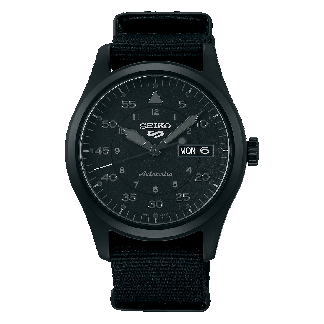 Seiko discount blackout watch