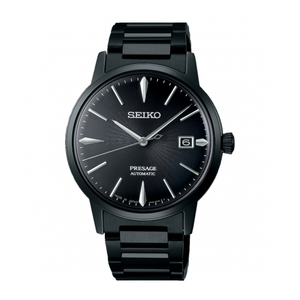Seiko 2022 PRESAGE Cocktail Time "The Black Velvet" Caliber 4R35 Automatic Watch SRPJ15J1