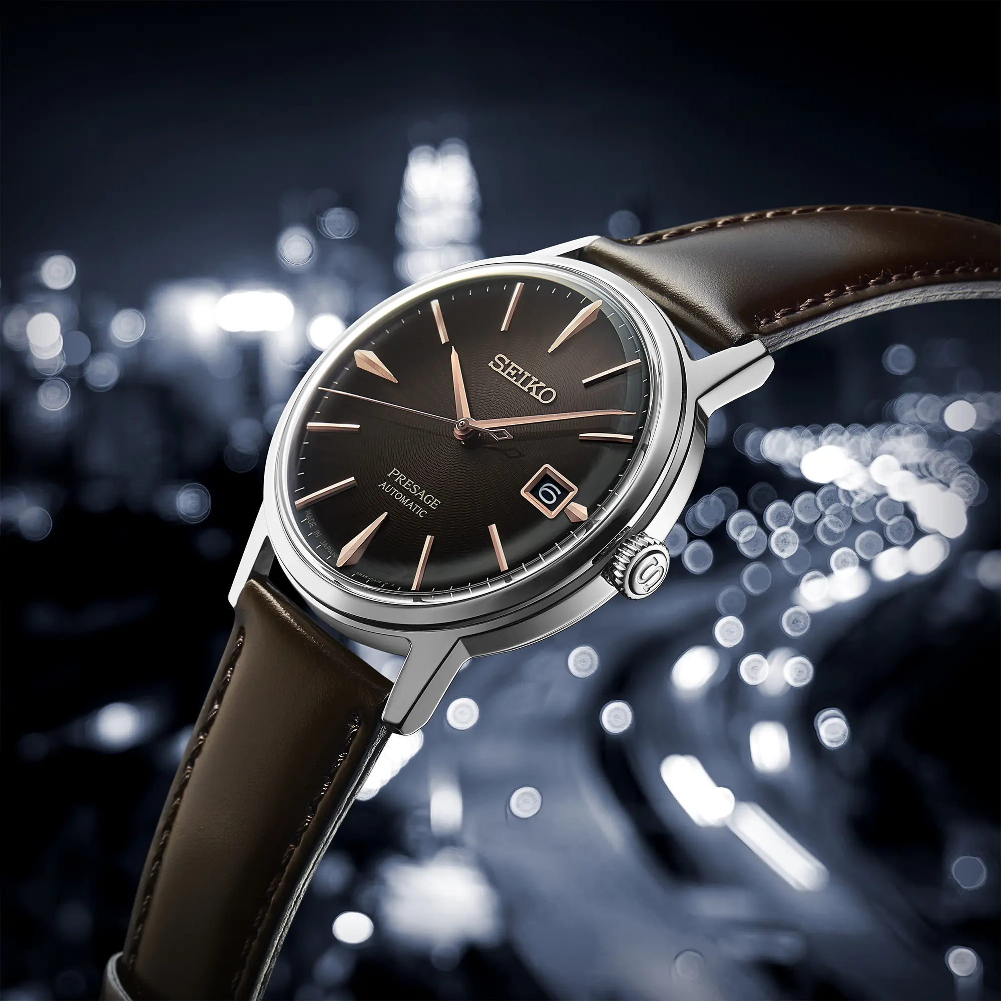Seiko presage automatic sales 4r35