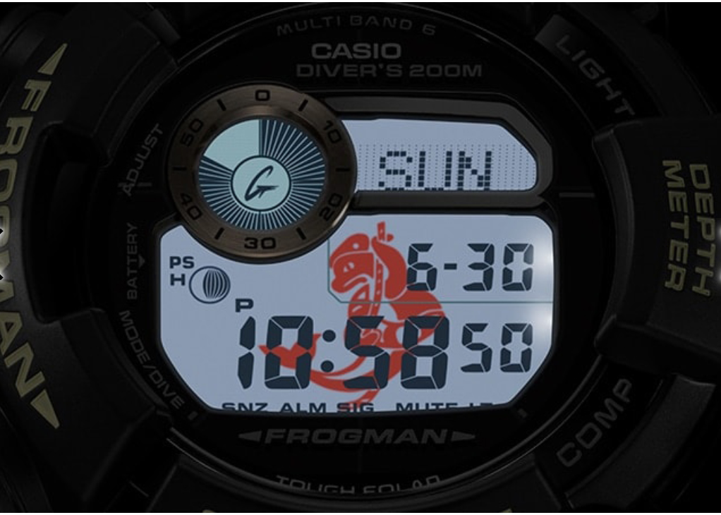 G shock frogman 2025 japan coast guard