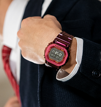 Load image into Gallery viewer, Casio G Shock 2021 &quot;METAL SERIES&quot; GMW-B5000RD-4 (Maroon)