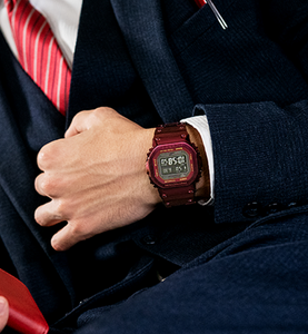 Maroon g shock watch shop