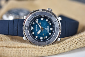Seiko PROSPEX 2022 "SAVE THE OCEAN" Antarctica Tuna Caliber 4R35 Automatic Watch SRPH77K1
