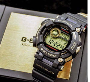 Casio G SHOCK 35th Anniversary x "GOLD TORNADO" FROGMAN GWF-D1035B