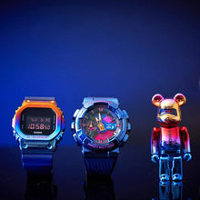 Load image into Gallery viewer, Casio G Shock 2021 x &quot;SHANGHAI NIGHT SERIES&quot; x &quot;MEDICOM TOY BEARBRICK&quot; GM-110SN-2APFS with 100% Bearbrick