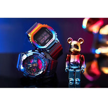 Load image into Gallery viewer, Casio G Shock 2021 x &quot;SHANGHAI NIGHT SERIES&quot; x &quot;MEDICOM TOY BEARBRICK&quot; GM-5600SN-1PFS with 100% Bearbrick
