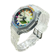Load image into Gallery viewer, Casio G SHOCK Royal Casioak Custom Rainbow special limited Ga-2100