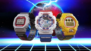Casio G SHOCK 2022 x "TRANSFORMERS" Back to the 80s Series "OPTIMUS PRIME" Limited Edition GA-110OPT22-7BPFT