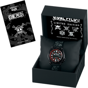 Seiko 5 Sports 2021 x "ONE PIECE" "MONKEY D LUFFY" Limited Edition Caliber 4R36 SRPH65K1