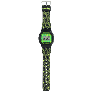 Casio G SHOCK 2021 x "RICK & MORTY" Warner bros US Exclusive Limited Edition DW-5600RM21-1CR