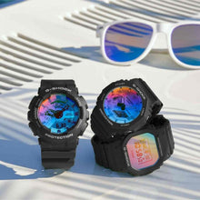 Load image into Gallery viewer, Casio G SHOCK 2022 &quot;Iridescent Color Series&quot; Rainbow vapor deposition glass GA-2100SR-1