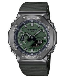 Casio G SHOCK 2021 "METAL COVERED CARBON CORE" Guard structure GM-2100B-3A