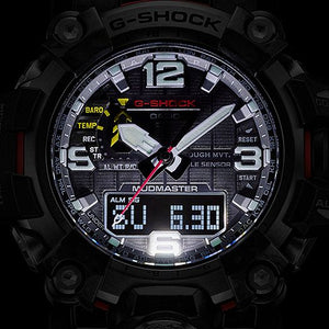 Casio G Shock MUDMASTER 2021 New Series with forged carbon and Carbon Core Guard case GWG-2000-1A3