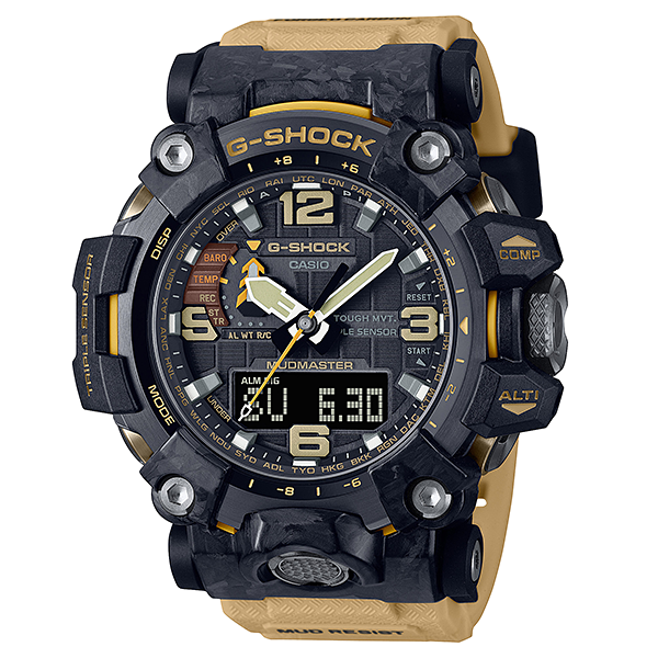 Casio G Shock MUDMASTER 2021 New Series with forged carbon and Carbon ELITE TIMEPIECEHK HONG KONG