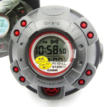 Load image into Gallery viewer, Casio G SHOCK 90s Muscle Alarm Clock &quot;Black &amp; Red&quot; GQ-200J
