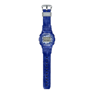 Casio G SHOCK 2022 China Blue Porcelain Series with G-FAMILY Figure Special Gift Box Set DW-5600BWP-2APFQ